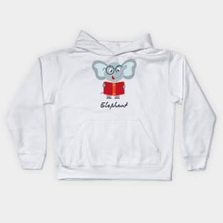 Cute Elephant Kids Hoodie